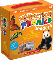 Nonfiction Phonics Readers Set 4: Advanced Concepts (Single-Copy Set) : 25 Motivating Decodable Books That Reinforce Key Reading Skill