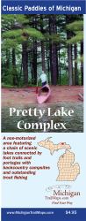 Pretty Lake Complex Map : Classic Paddles of Michigan