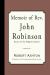 Memoir of Rev. John Robinson : Pastor of the Pilgrim Fathers
