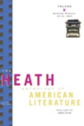 American Literature Vol. D : Modern Period, 1910-1945