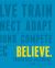 Believe Training Journal (Electric Blue Edition)