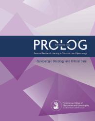 PROLOG: Gynecologic Oncology and Critical Care, Eighth Edition (Assessment and Critique)
