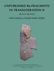 Unpublished Bo-Fragments in Transliteration II : (Bo 6151-Bo 9535)