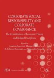 Corporate Social Responsibility and Corporate Governance : The Contribution of Economic Theory and Related Disciplines