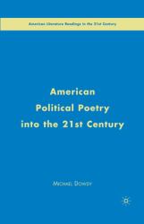 American Political Poetry in the 21st Century