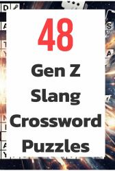 48 Gen Z Slang Crossword Puzzles (2026 Edition) : Master Gen Z Slang: the Ultimate Crossword Puzzle Book for Modern Language Lovers