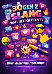 30 Gen Z Slang Word Search Puzzles : How Many Will You Find?