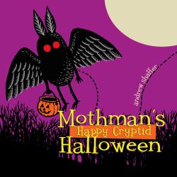 Mothman's Happy Cryptid Halloween