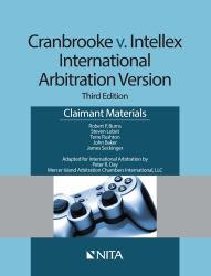 Cranbrooke V. Intellex, International Arbitration Version : Claimant Materials