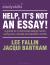 Help, It's Not an Essay! : A Guide to Multimodal Assignments Using Text, Visuals and Spoken Words