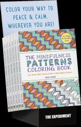 Display: the Mindfulness Patterns Coloring Book : 6-Copy Counter Display