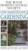 Low-Maintenance Gardening