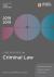 Core Statutes on Criminal Law 2018-19