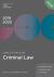 Core Statutes on Criminal Law 2019-20