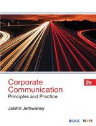 Corporate Communication : Principles and Practice