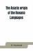 The Asiatic Origin of the Oceanic Languages : Etymological Dictionary of the Language of Efate (New Hebrides)