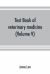 Text Book of Veterinary Medicine (Volume V)