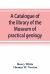 A Catalogue of the Library of the Museum of Practical Geology and Geological Survey