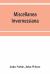 Miscellanea Invernessiana : With a Bibliography of Inverness Newspapers and Periodicals