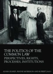The Politics of the Common Law : Perspectives, Rights, Processes, Institutions