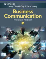 Business Communication : Process and Product
