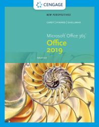 Bundle: New Perspectives Microsoft Office 365 and Office 2019 Advanced + LMS Integrated SAM 365 and 2019 Assessments, Training and Projects 1 Term Printed Access Card