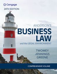 Anderson's Business Law and the Legal Environment - Comprehensive Edition