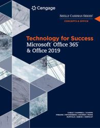 Bundle: Technology for Success and Shelly Cashman Series Microsoft Office 365 and Office 2019 + MindTap for Carey/Pinard/Shaffer/Shellman/Vodnik's the New Perspectives Collection, Microsoft Office 365 and Office 2019, 1 Term Printed Access Card