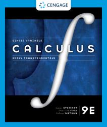 Bundle: Single Variable Calculus: Early Transcendentals, 9th + Student Solutions Manual, Chapters 1-11 for Stewart/Clegg/Watson's Calculus: Early Transcendentals, 9th + WebAssign, Single-Term Printed Access Card