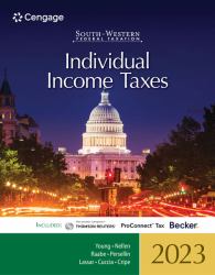 South-Western Federal Taxation 2023 : Individual Income Taxes (Intuit ProConnect Tax Online and RIA Checkpointï½ 1 Term Printed Access Card)
