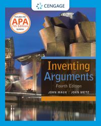 Inventing Arguments (w/ APA7E Updates and MLA9E Update Card)