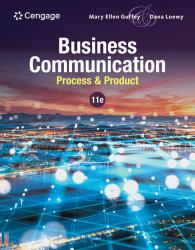 Business Communication : Process and Product