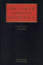 The Law of Liability Insurance