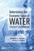 Determining the Economic Value of Water : Concepts and Methods