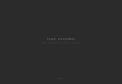 Sze Tsung Nicolás Leong: Paris, Novembre