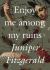Enjoy Me among My Ruins