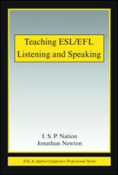 Teaching ESL/EFL Listening and Speaking