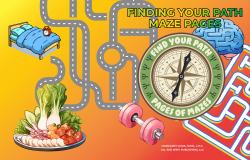 Finding Your Path Maze Pages