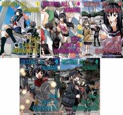 Destroy All Humans. They Can't Be Regenerated. a Magic: the Gathering Manga, Vol. 1-5