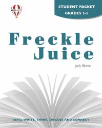 Freckle Juice Novel Units Student Packet