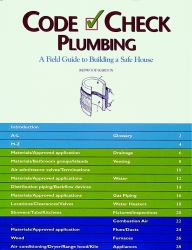 Code Check Plumbing : A Field Guide to the Plumbing Codes