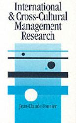 International and Cross-Cultural Management Research