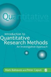 Introduction to Quantitative Research Methods : An Investigative Approach