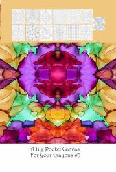 A Big Pocket Canvas for Your Crayons #3 : 8.5 X 11 - Full-Page Drawings for All Ages