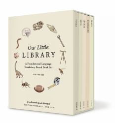 Our Little Library Vol. 3 : Dinosaurs, Space, Tools, Bugs, and Sports Board Book Set for Boys and Girls