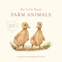Our Little Puzzle : An Early Learning Magnetic Puzzle Set Featuring Farm Animals and First Words