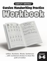 Cursive Handwriting Practice Workbook