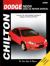 Chilton's Dodge Neon 2000-05 Repair Manual