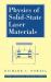 Physics of Solid-State Laser Materials Physics of Solid-State Laser Materials