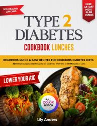 Type 2 Diabetes Cookbook Beginner's Quick & Easy Recipes for Delicious Diabetes Diets 300 Healthy Lunches : For Diabetic Wellness in 30 Minutes or Less